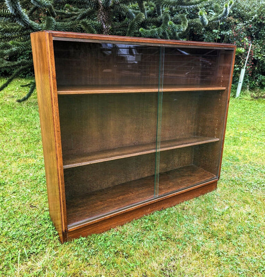 Vintage A younger Ltd teak mid century bookcase