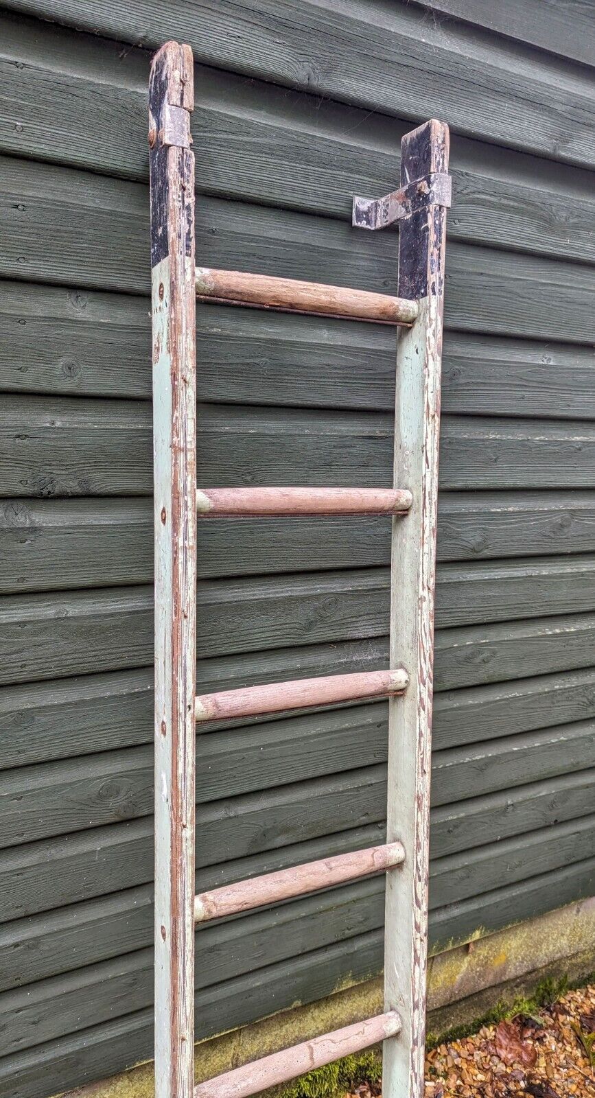 Vintage FRENCH LADDER CIRCA 1950s - Free UK Delivery