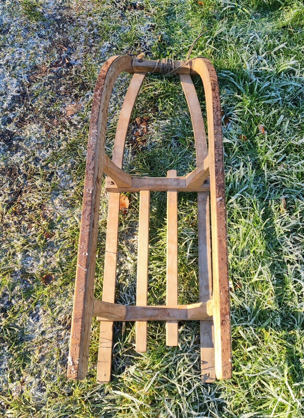 Vintage authentic German childs sledge - Prancer