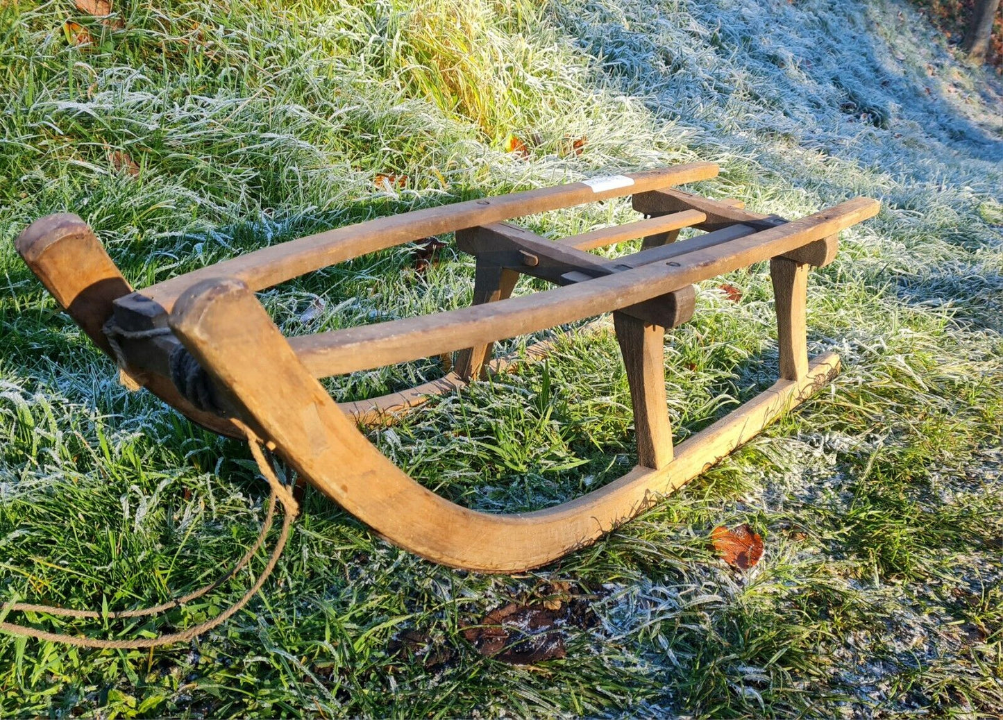 Vintage authentic German childs sledge - Prancer