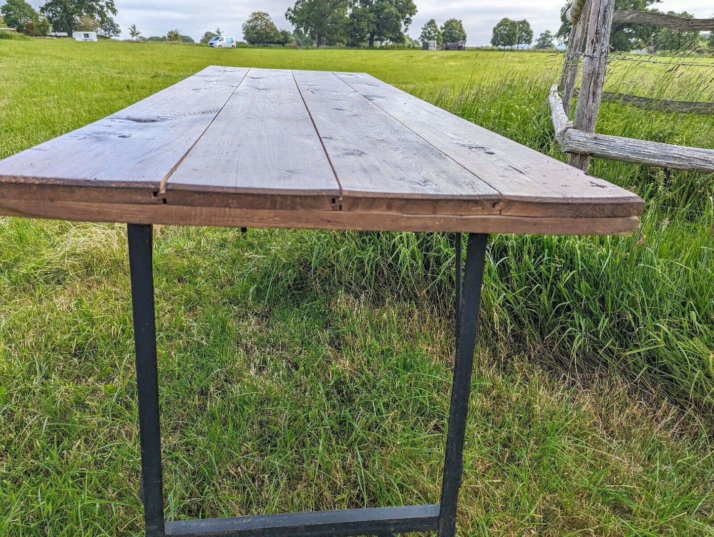 VINTAGE FOLDING ANTIQUE SUNDAY SCHOOL TABLE