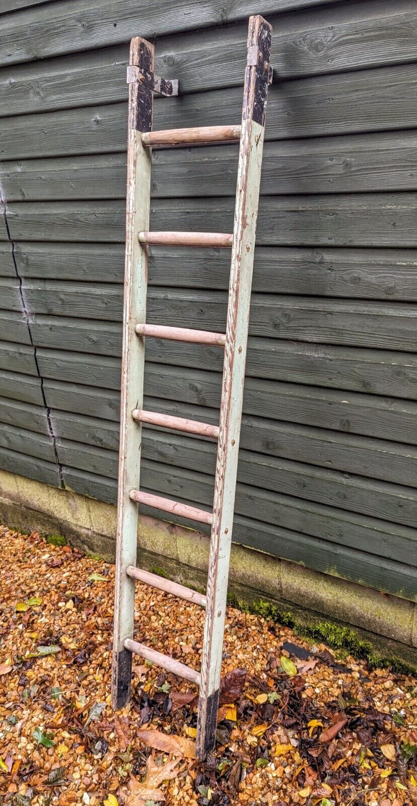 Vintage FRENCH LADDER CIRCA 1950s - Free UK Delivery