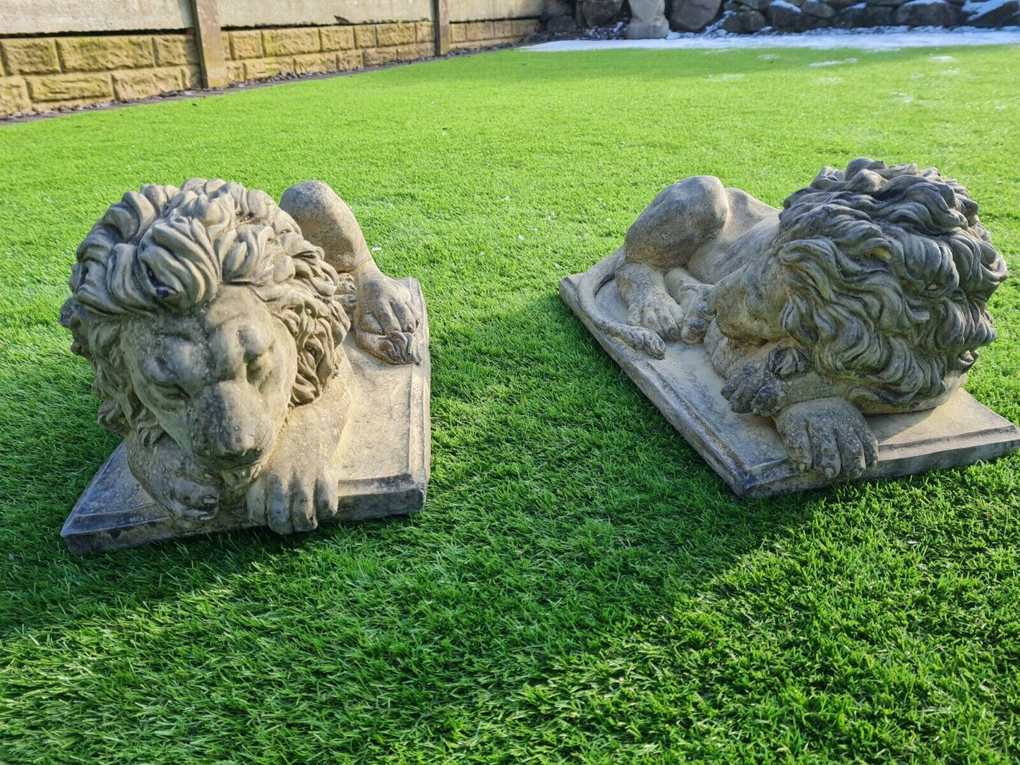 Trafalgar lions English stone - Free UK Delivery