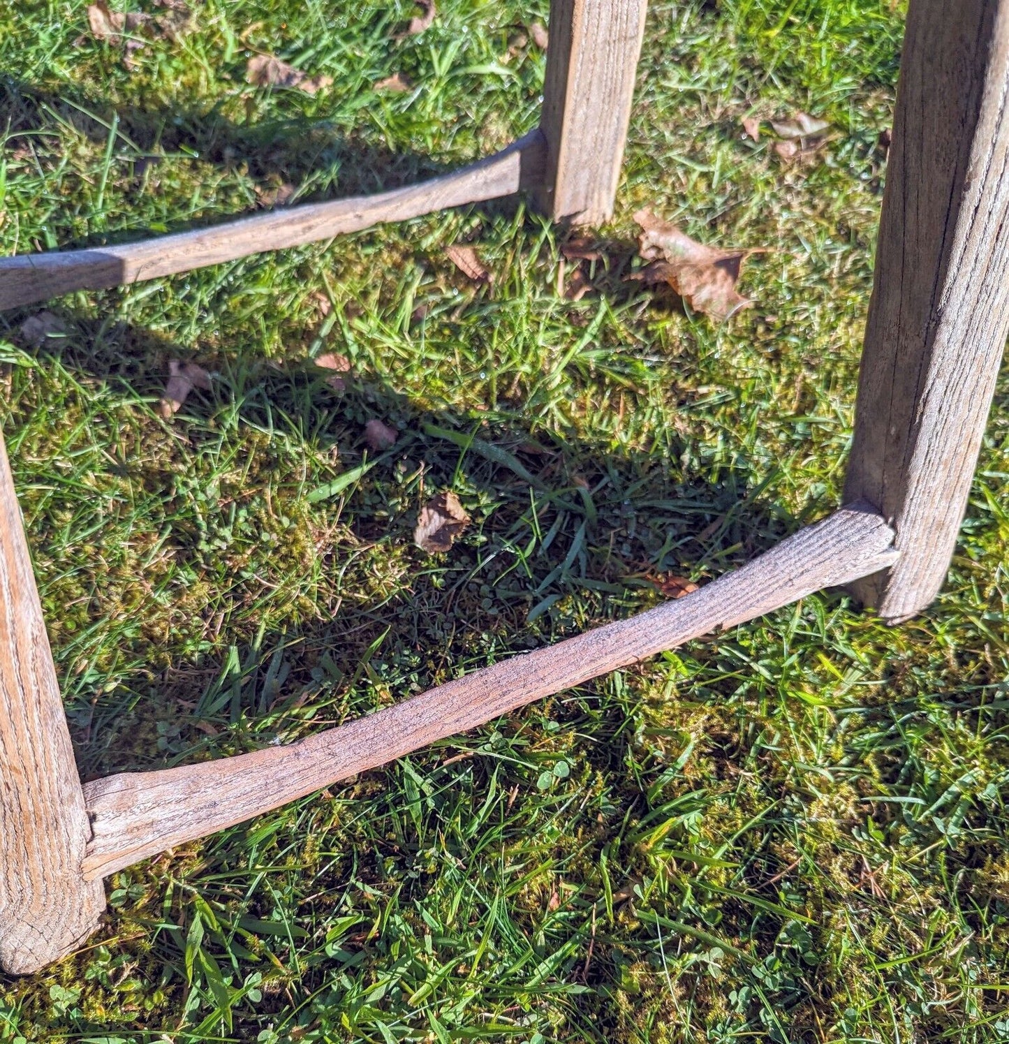 RUSTIC ELM STOOL/SIDE TABLE - BEYONCE